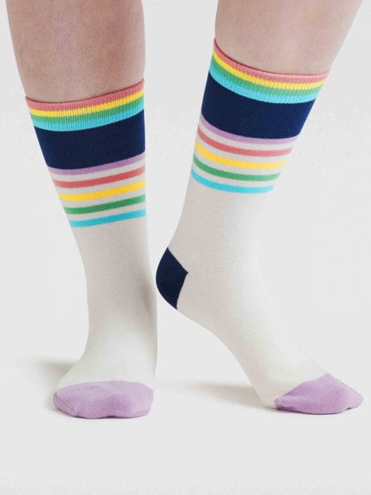Clara Rainbow Bio-Baumwollsocken (Gr. 4-7)