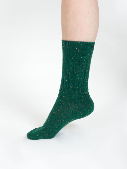 Gerippte Socken aus Nep-Garn