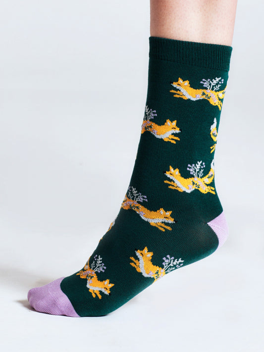 Bess Fox Bambussocken (Gr. 4-7)