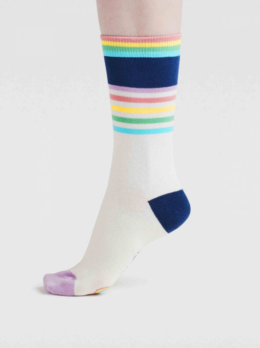 Clara Rainbow Bio-Baumwollsocken (Gr. 4-7)